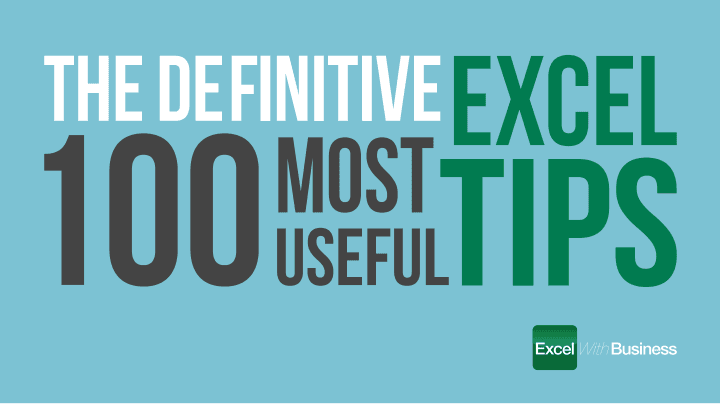 100 Most Useful Excel Functions — preview