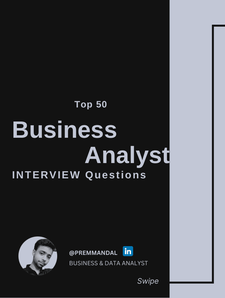 Business Analyst Interview Questions — preview