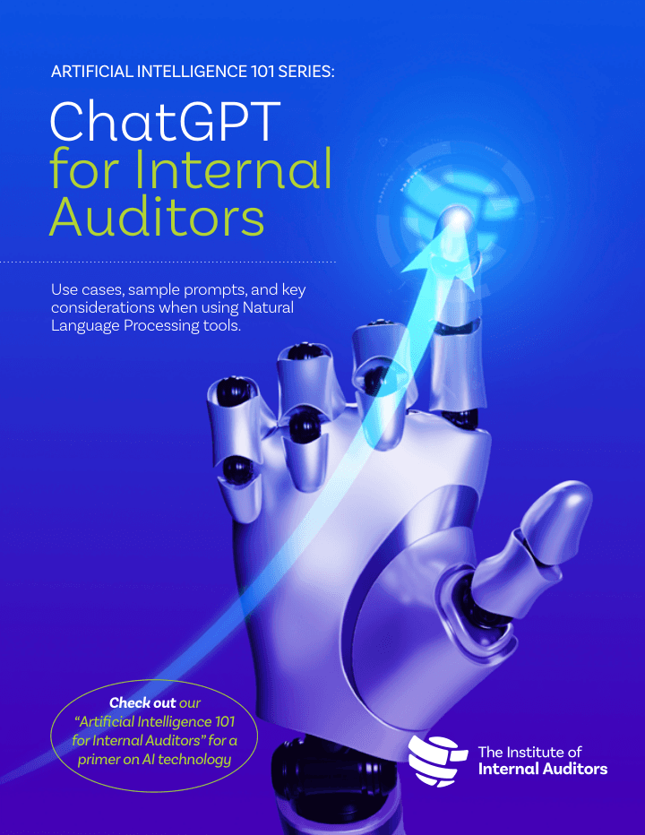 ChatGPT for Internal Auditors — preview