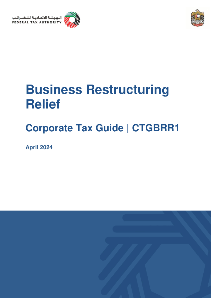 FTA’s Business Restructuring Relief — preview