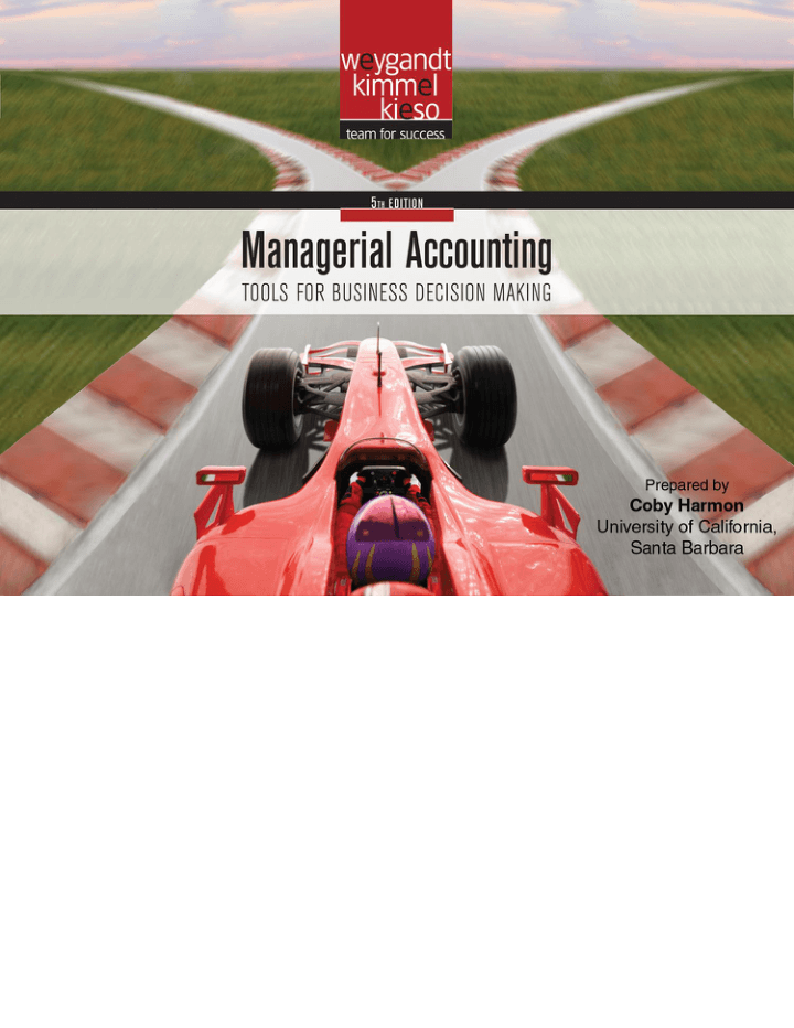 Managerial Accounting — preview