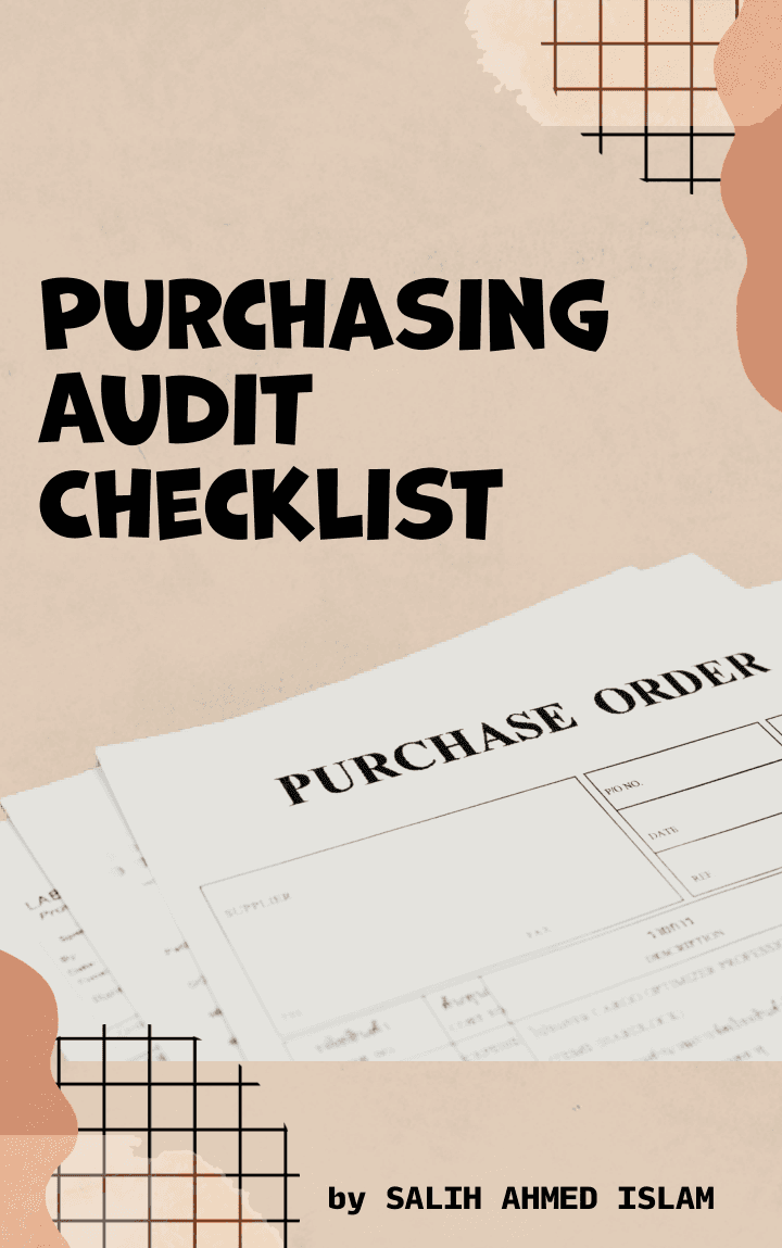 purchase audit checklist — preview