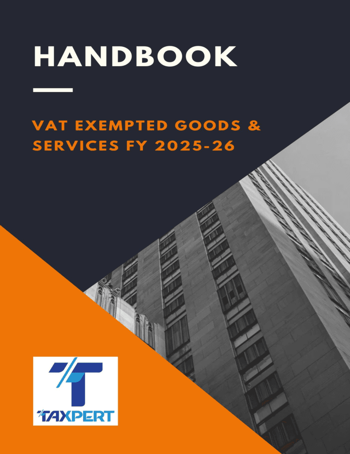 VAT Exempted Goods & Services FY 25-26 — preview