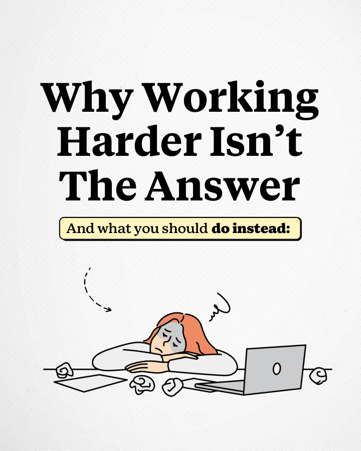 Work Smarter Not Harder — preview